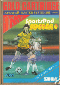 Sports Pad Soccer JP Sega Mark III  box art